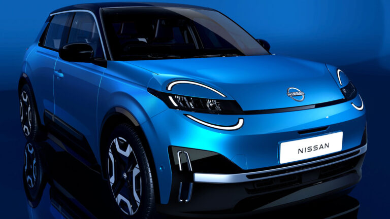 Electric Nissan Micra unwrapped: Renault 5 twin due this year