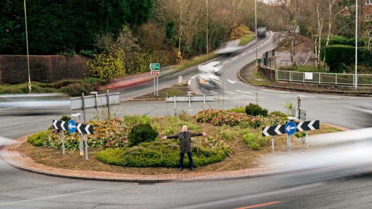 Going full circle: This is the UK’s biggest fan of roundabouts