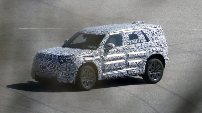Land Rover ‘Baby Defender’ spotted for the first time