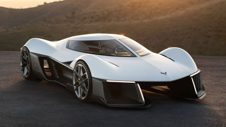 Next Chevrolet Corvette previewed by radical British concept